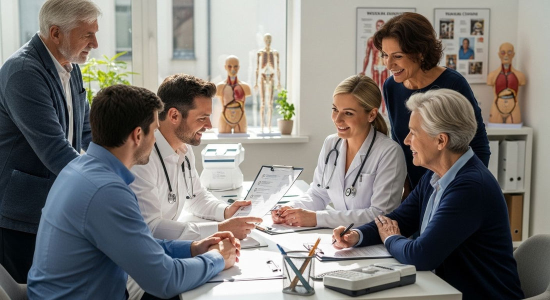 health screening, checklist, clinic