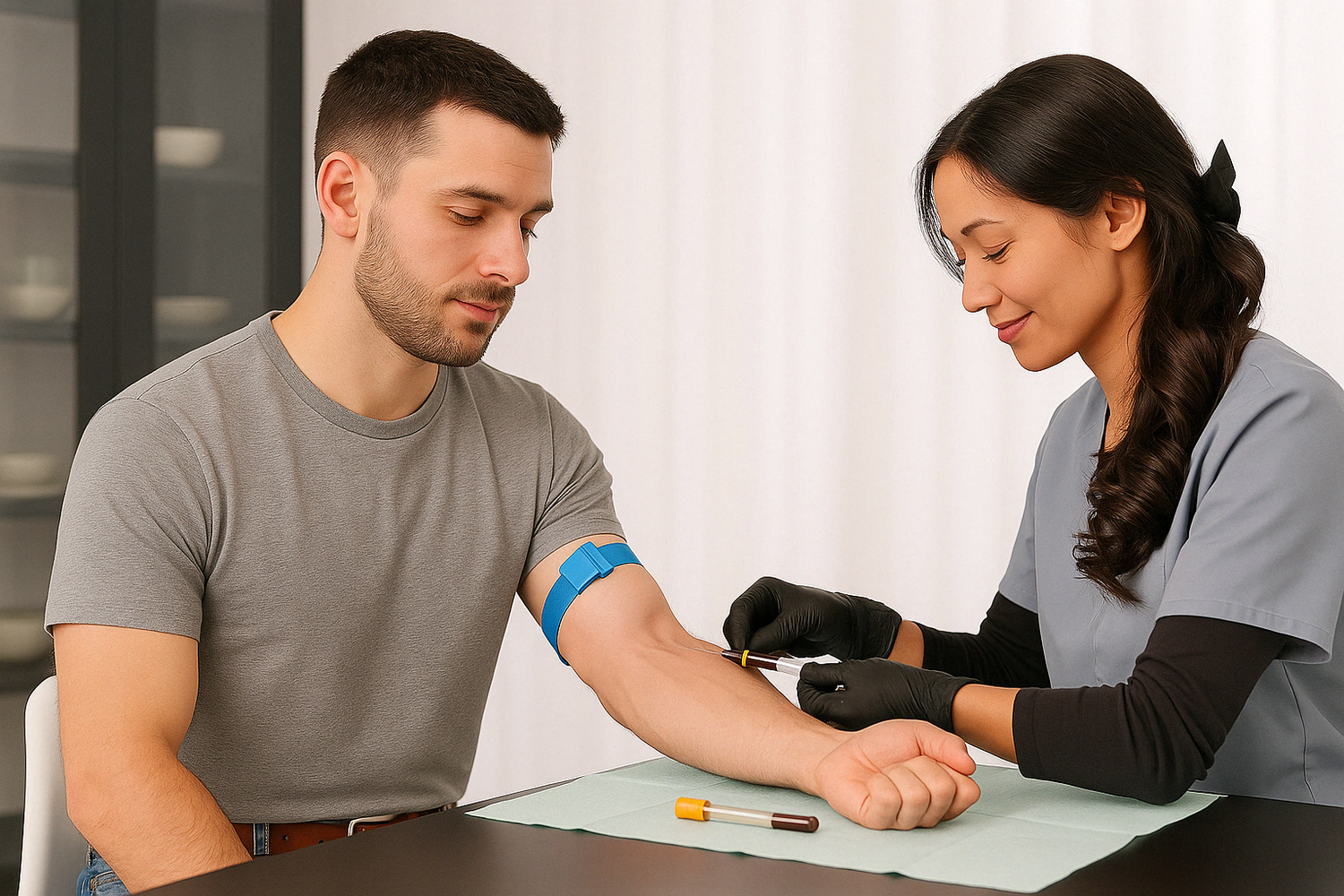 Men's blood tests