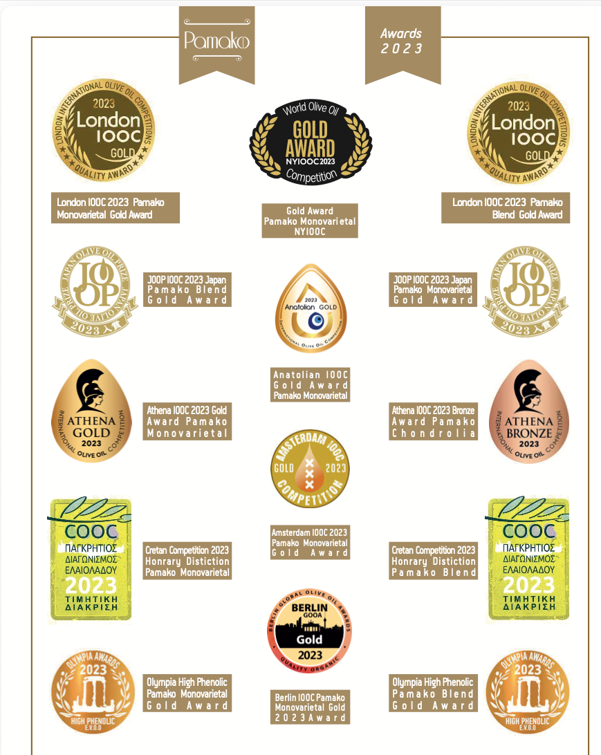 Pamako - Ultra Premium Extra Virgin Olive Oil (Organic)