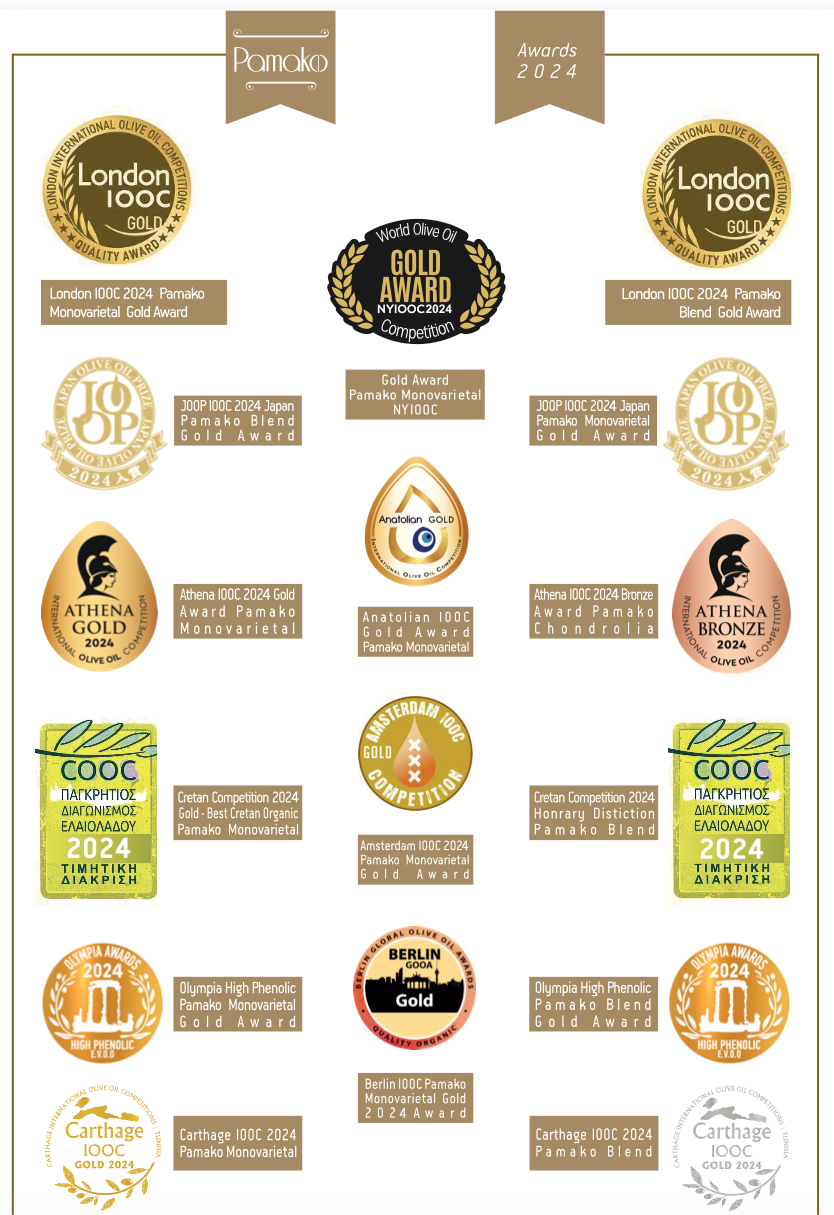 Pamako - Ultra Premium Extra Virgin Olive Oil (Organic)