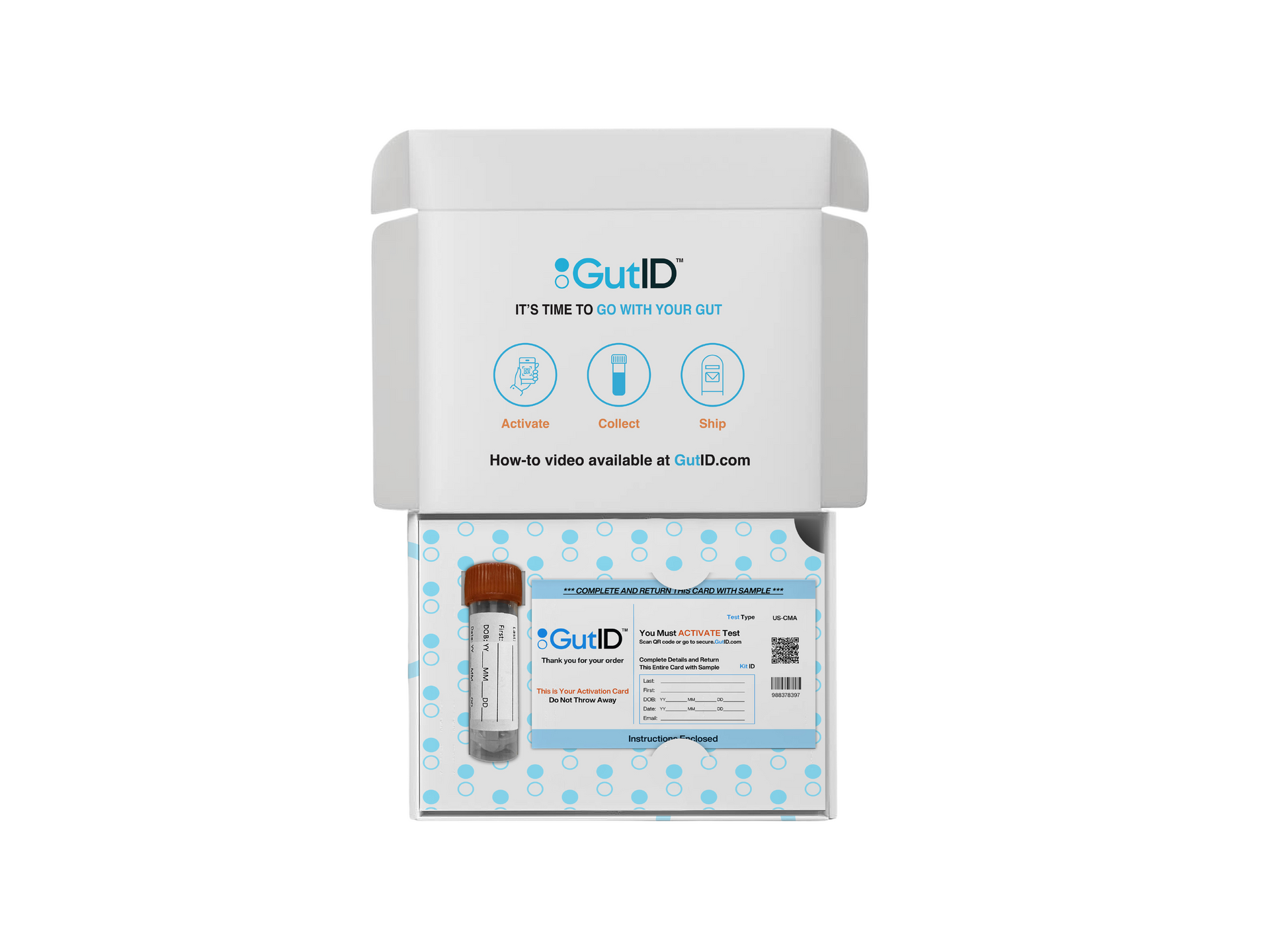 GutID CMA - Complete Microbiome Assessment