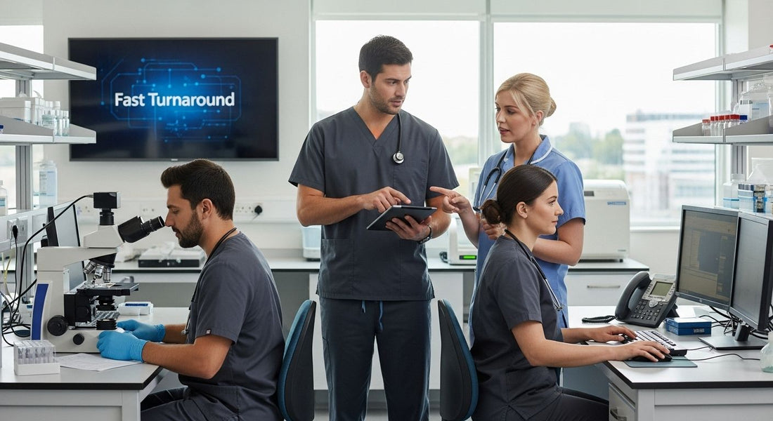 fast laboratory turnaround