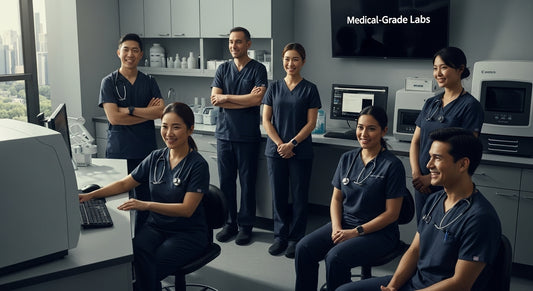 medical-grade lab professionals