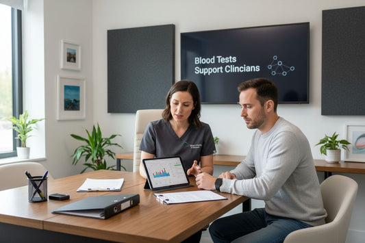 clinician blood test results