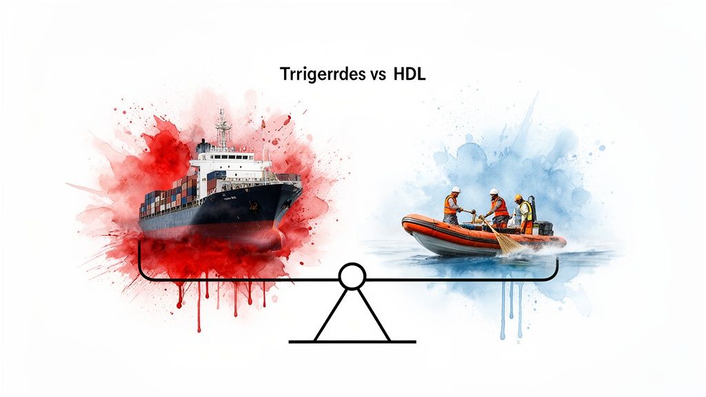 Why the Triglyceride HDL Ratio Is a Key Longevity Metric