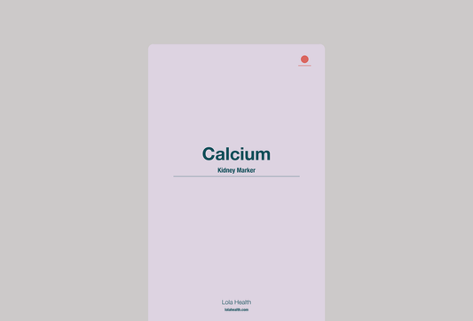 Calcium - Lola Health