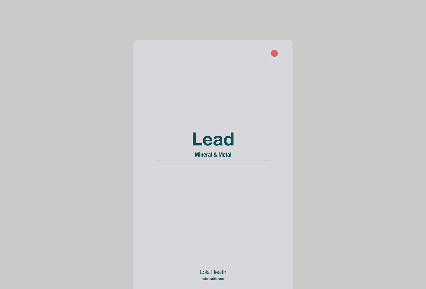 Lead - Lola Health