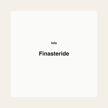 Finasteride