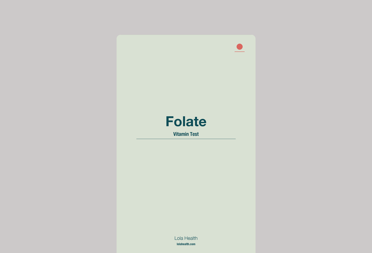 Folate (Serum)