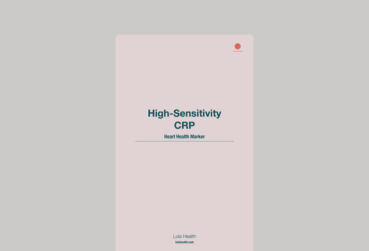 HsCRP - High-sensitivity C-reactive Protein - Lola Health