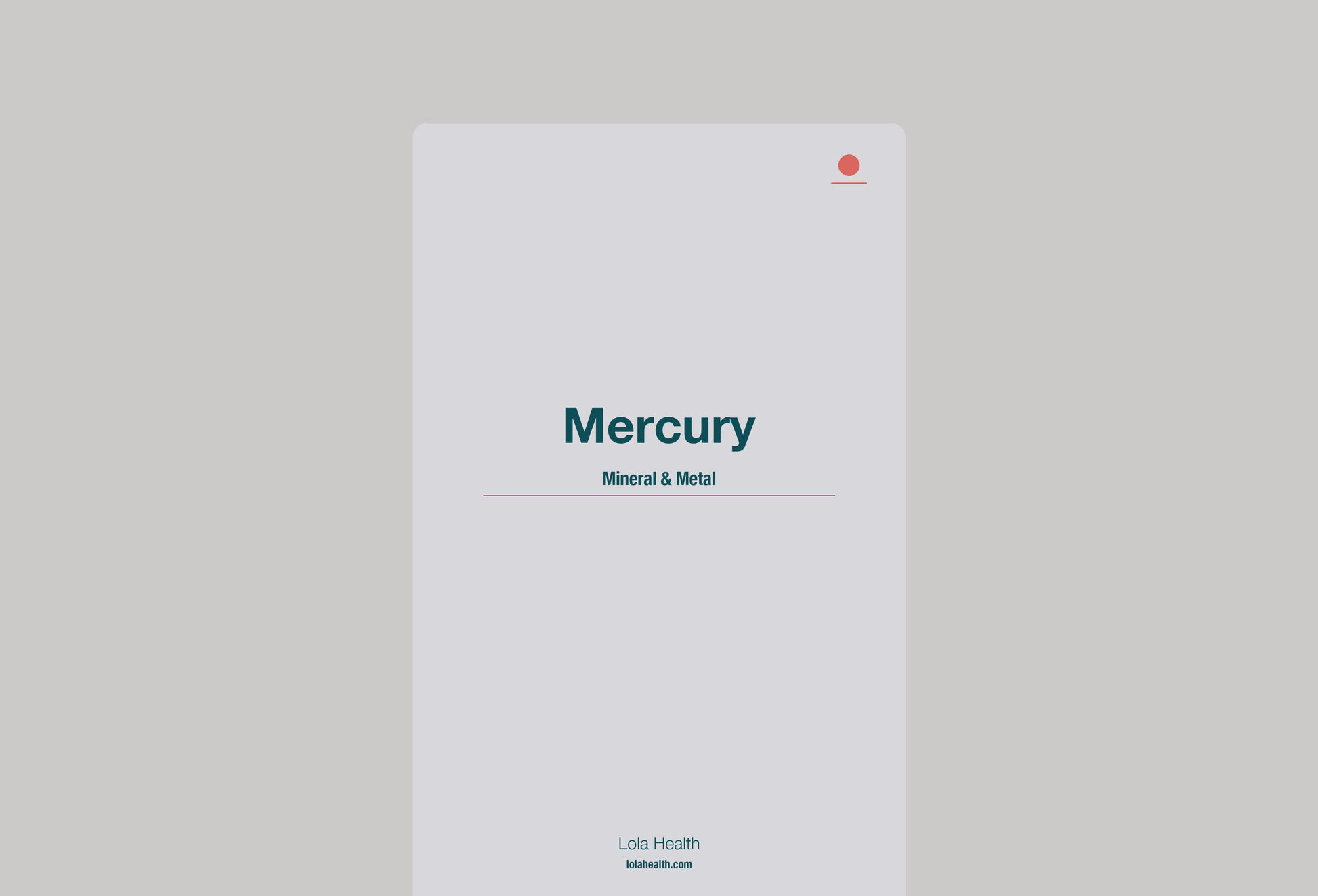Mercury - Lola Health