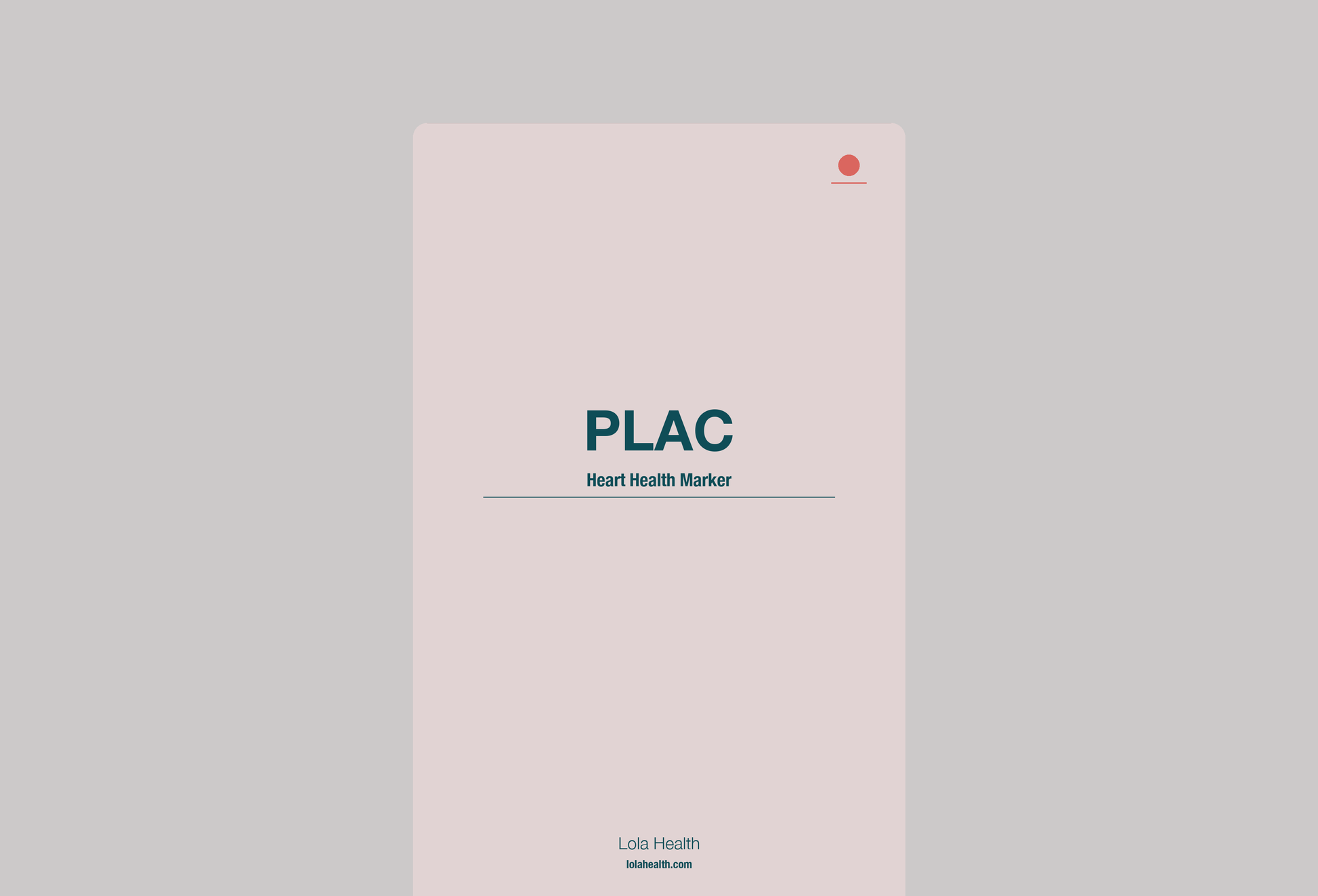 PLAC Activity - Lola Health