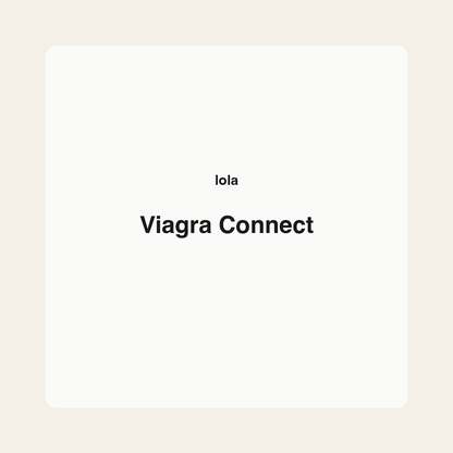 Viagra Connect