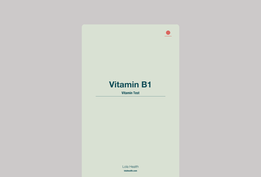 Vitamin B1 - Lola Health
