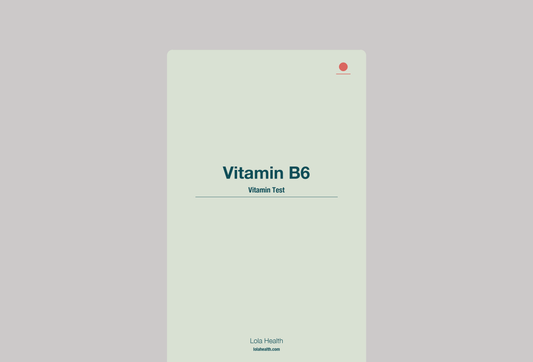 Vitamin B6 - Lola Health